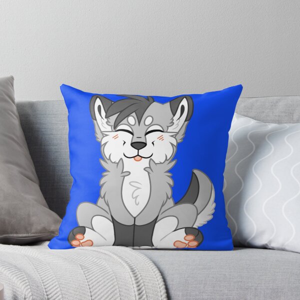 Item preview, Cute Chibi Wolf Sticker designed and sold by MarcuBing.