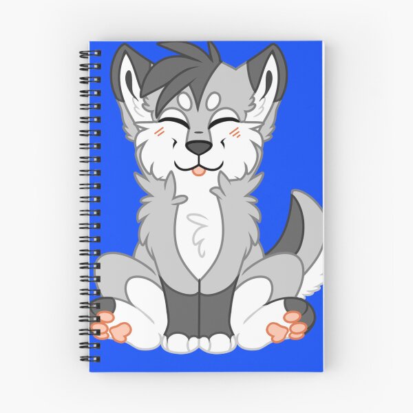 Item preview, Cute Chibi Wolf Sticker designed and sold by MarcuBing.