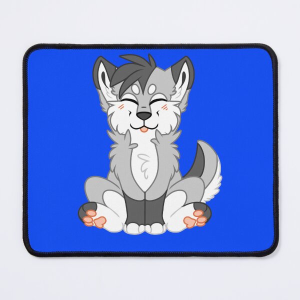 Item preview, Cute Chibi Wolf Sticker designed and sold by MarcuBing.