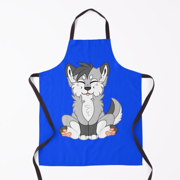 Item preview, Cute Chibi Wolf Sticker designed and sold by MarcuBing.