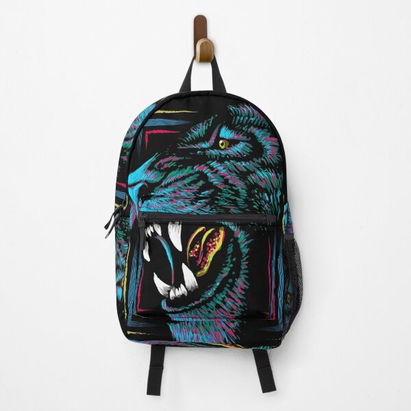 Item preview, Neon Pink Lion Head - Colorful Lion Drawing designed and sold by BigWildKiwi.