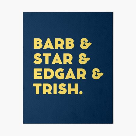 Artikel-Vorschau von Barb & Star & Edgar & Trish | Lustiges Barb- und Star-Geschenk | Trish, designt und verkauft von TheLittleTerror.