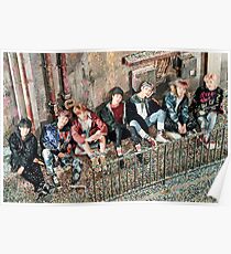 Póster cartel de bts