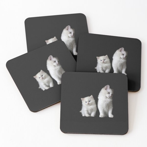 Item preview, white cat  designed and sold by shanlexx.