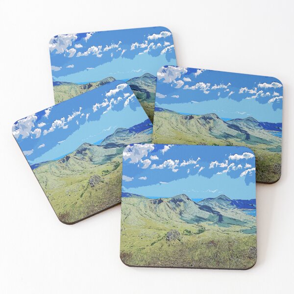 Item preview, Koktebel Crimea Russia mountain seascape color art designed and sold by artdragongift 15.