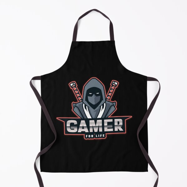 Item preview, Gamer for Life with Hooded Ninja designed and sold by PRIVARSHU.