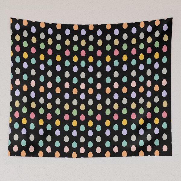 Item preview, Easter eggs polka pattern designed and sold by cutecrazytshirt.