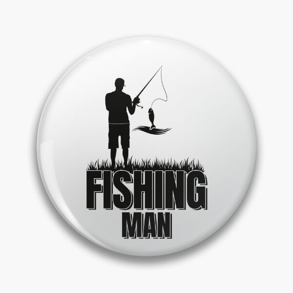 Item preview, Happiness Is A Day Spent Fishing, Fishing Man designed and sold by Ildar012.
