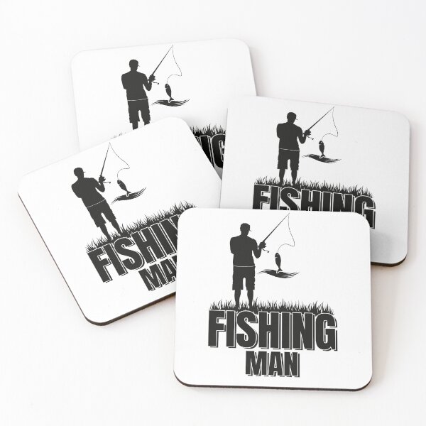 Item preview, Happiness Is A Day Spent Fishing, Fishing Man designed and sold by Ildar012.