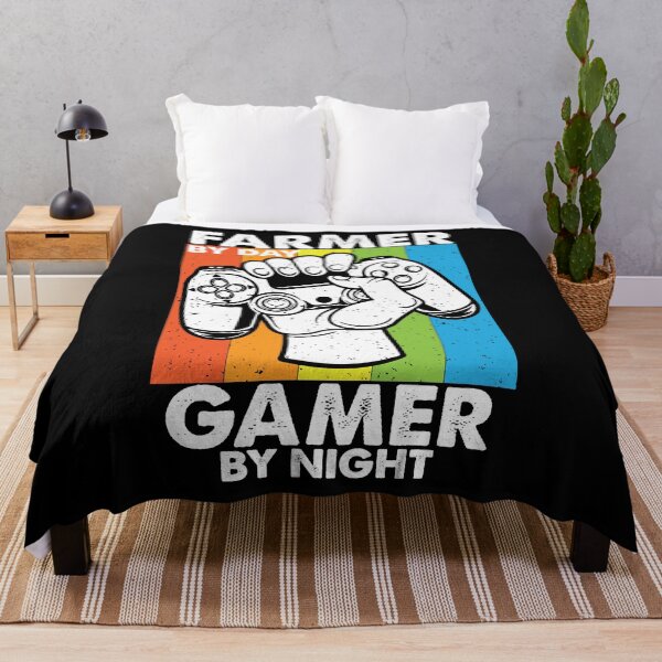 Item preview, Farmer By Day Gamer By Night designed and sold by GoZayaan.
