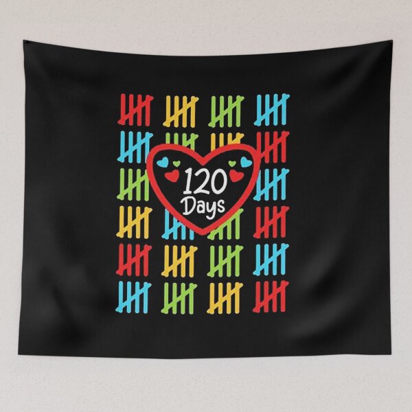 Item preview, 120 Days for Teacher designed and sold by pratamaline.