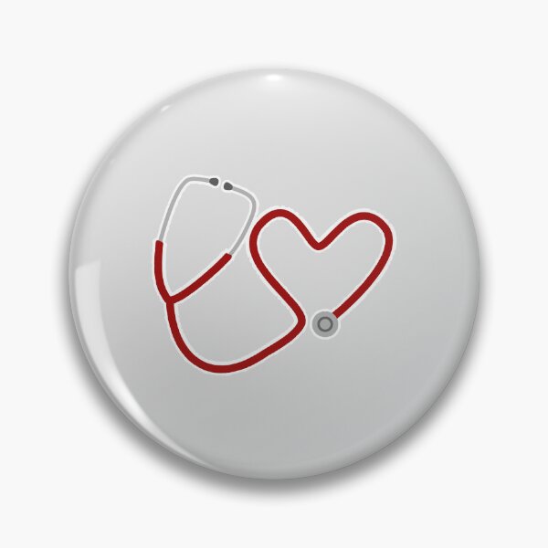 Item preview, Stethoscope Heart - Red designed and sold by Artsy-Chemist.