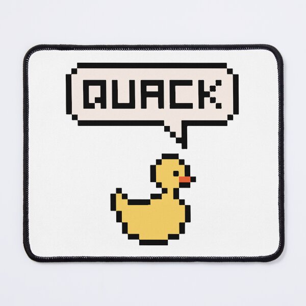Item preview, Funny Gaming Symbol Quack Pixel designed and sold by matt12991.