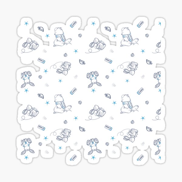 "Cartoon Print" Sticker by Shop-ArtGallery | Redbubble
