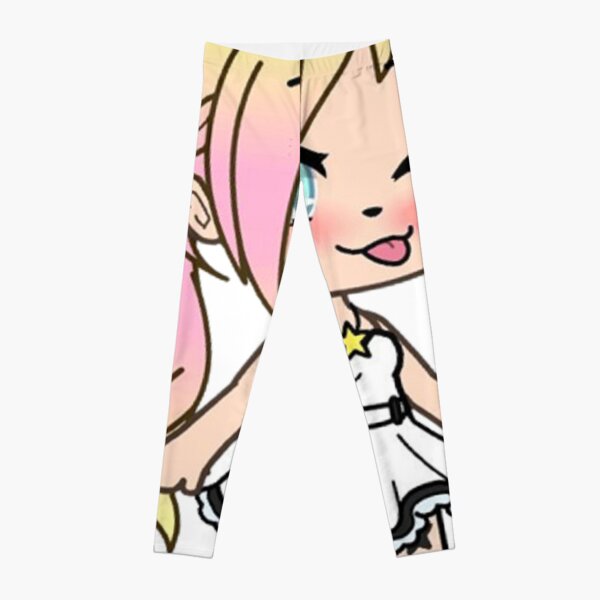 Custom Cute Gacha Girl Legging By Ivy Rukh - Artistshot