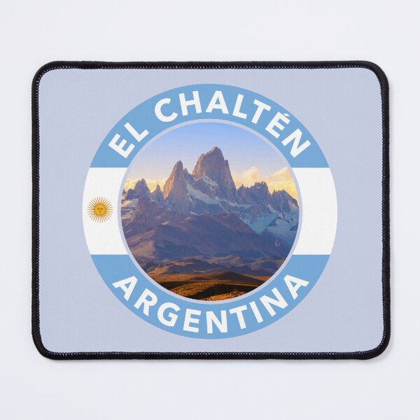 Item preview, El Chaltén, Argentina Round Emblem designed and sold by travelwitheric.