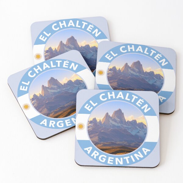 Item preview, El Chaltén, Argentina Round Emblem designed and sold by travelwitheric.