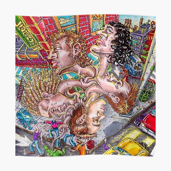 "Illustration LAUNDRY DAY We Switched Bodies" Poster for Sale by joshua