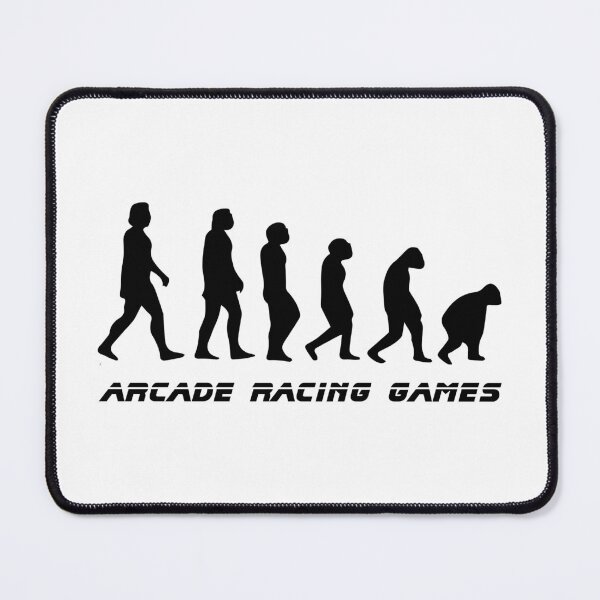 Item preview, Funny Gaming Symbol Arcade Racing Games Evolution designed and sold by matt12991.
