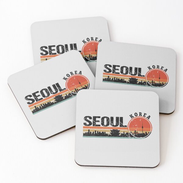 Item preview, Seoul Landscapes Sunset Korea designed and sold by JooArtPrints  ★★★★★.