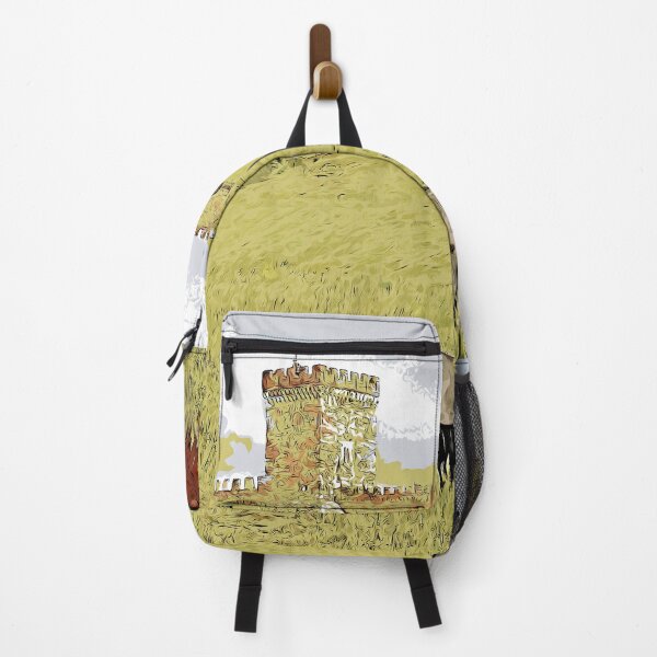Item preview, Fortress Sudak Crimea Russia mountain landscape color art designed and sold by artdragongift 15.