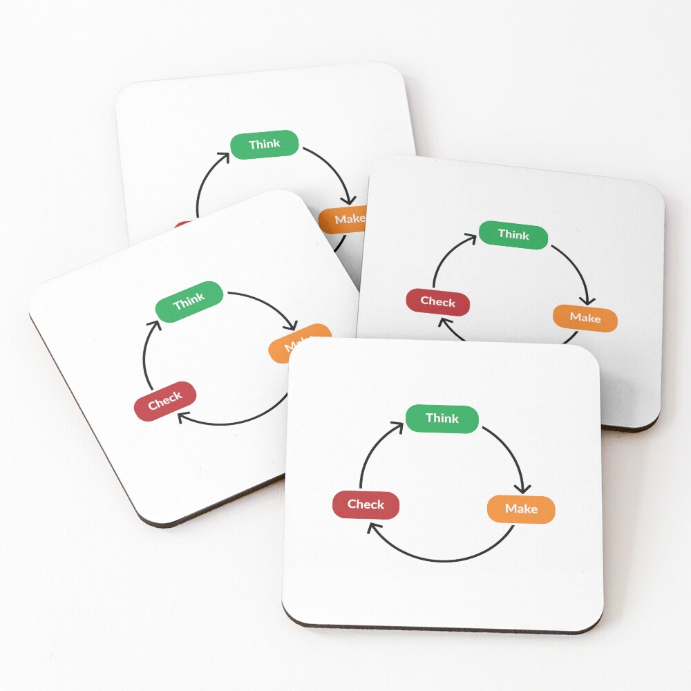 Item preview, Coasters (Set of 4) designed and sold by UXUI-LAB.
