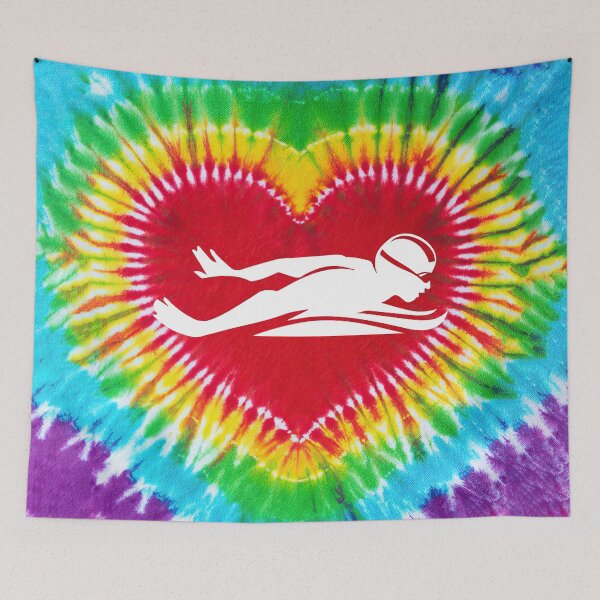 Item preview, Swimming Tie Dye designed and sold by LittleShop79.