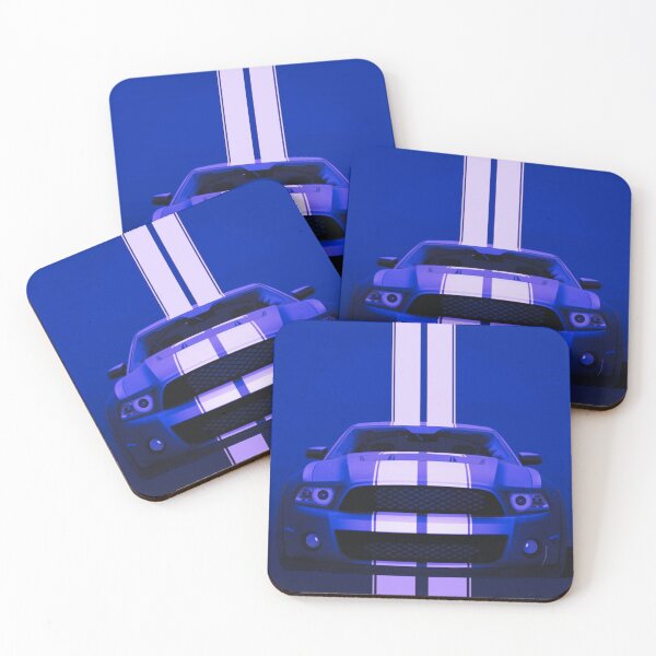 Item preview, Blue Shelby Mustang Car designed and sold by Linizarti-casely Store.