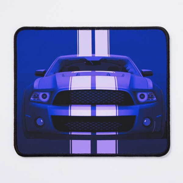 Item preview, Blue Shelby Mustang Car designed and sold by Linizarti-casely Store.