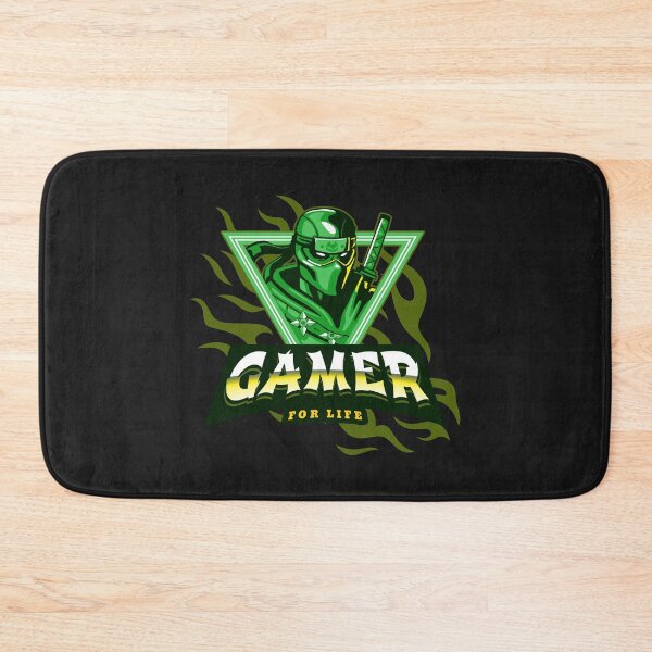 Item preview, Gamer for Life with Masked Ninja designed and sold by PRIVARSHU.