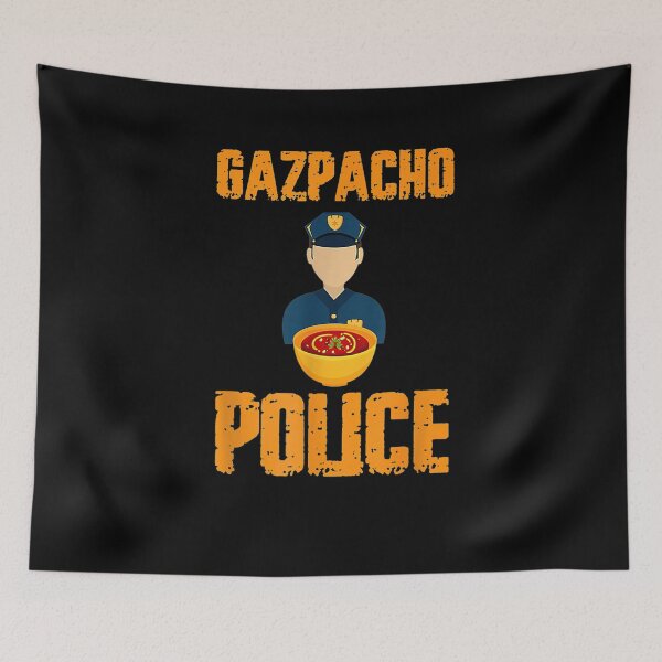 Item preview, Gazpacho Police Gazpacho Police Tomato Soup Hot designed and sold by lukelarkind.