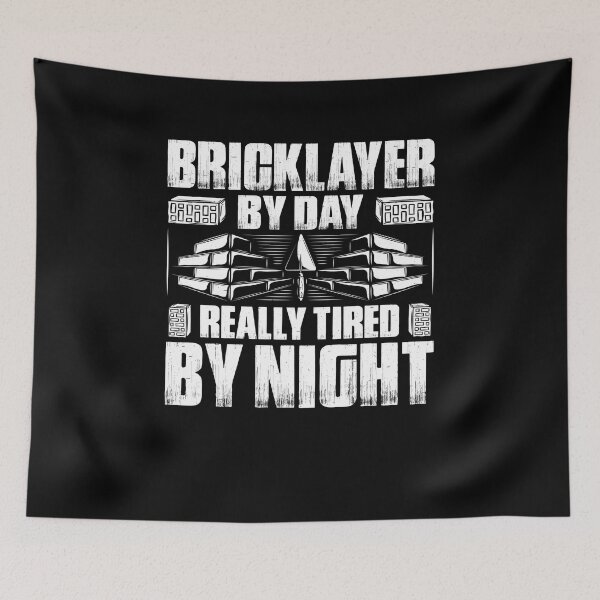 Item preview, Bricklayer Mason Brickmason Blockmason Brickwork designed and sold by Krautshirts.