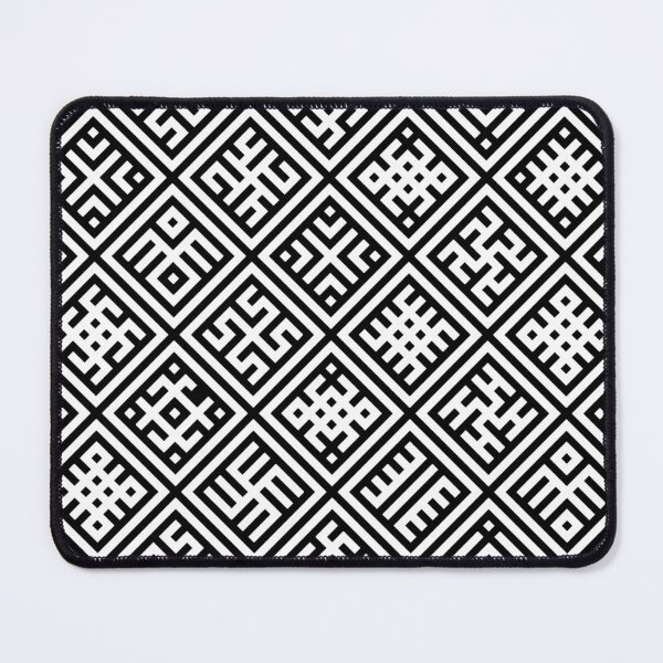 Item preview, Abundance - Ethno Slavic Symbols - White Black - Amulet Folk Ornament - Ethnic Obereg designed and sold by GrandTartaria.
