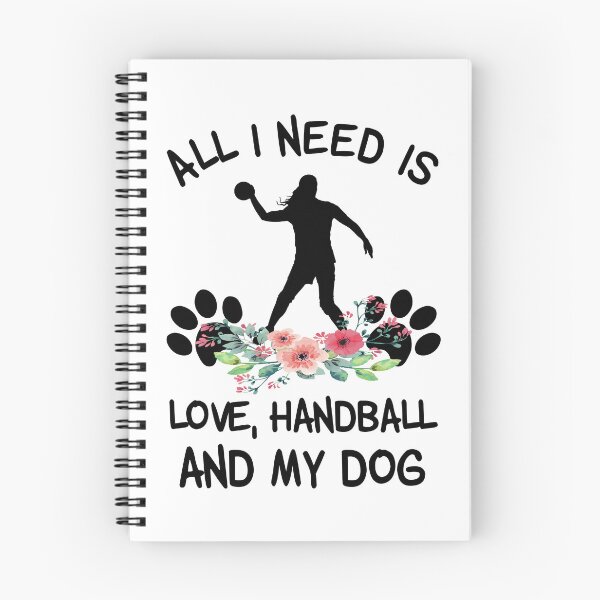 Item preview, All I need Is Love, Handball And My Dog Floral  designed and sold by SweetThreads79.
