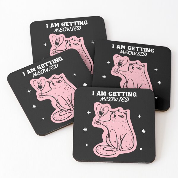 Item preview, I Am Getting Meowied designed and sold by LKDesigns24.