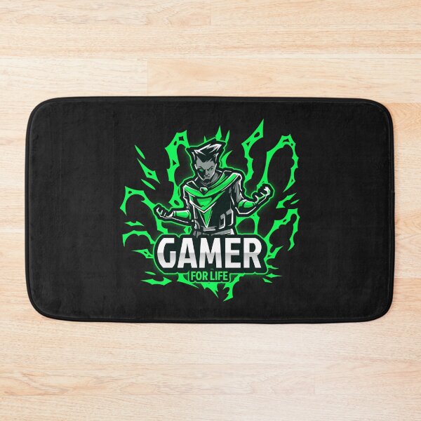 Item preview, Gamer for Life with Superhero having Electric Power designed and sold by PRIVARSHU.