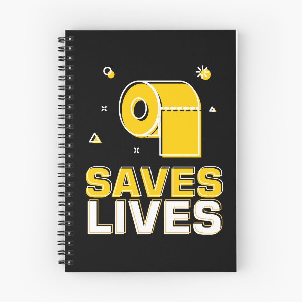 Item preview, Saves Lives Toilet Paper Toilet designed and sold by MooonTees.
