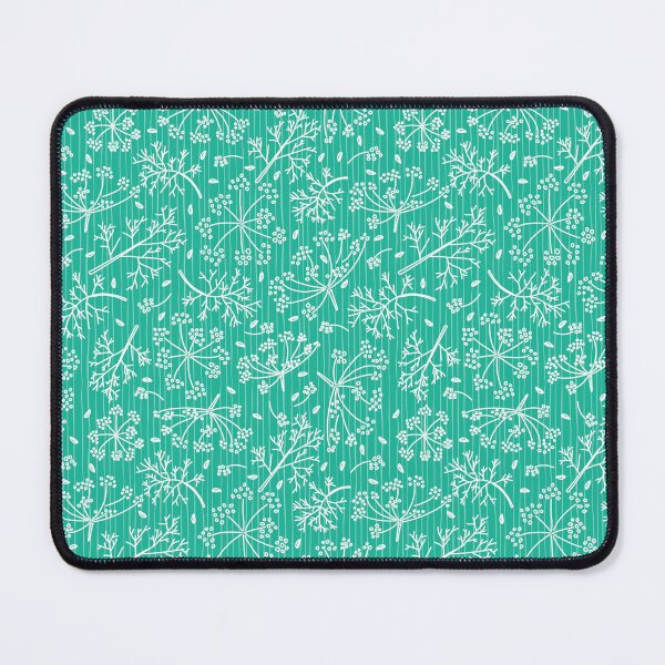 Item preview, Delicate Dill on Botanical teal designed and sold by Amilia Korre.