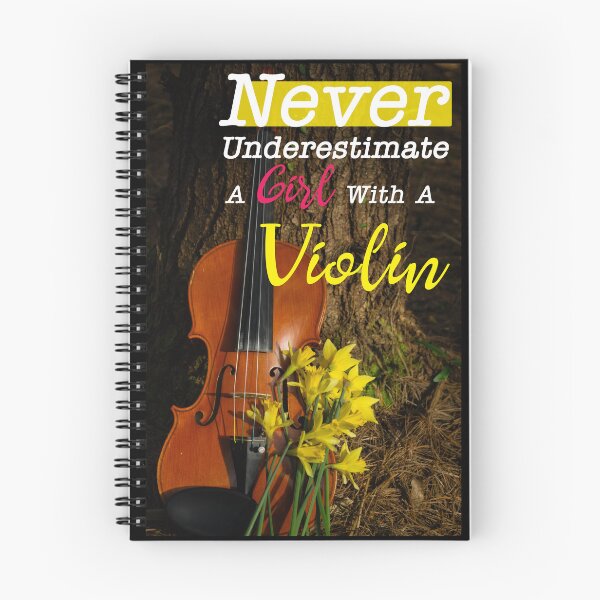 Item preview, Never Underestimate A Girl With A Violin designed and sold by NawalMagdy.