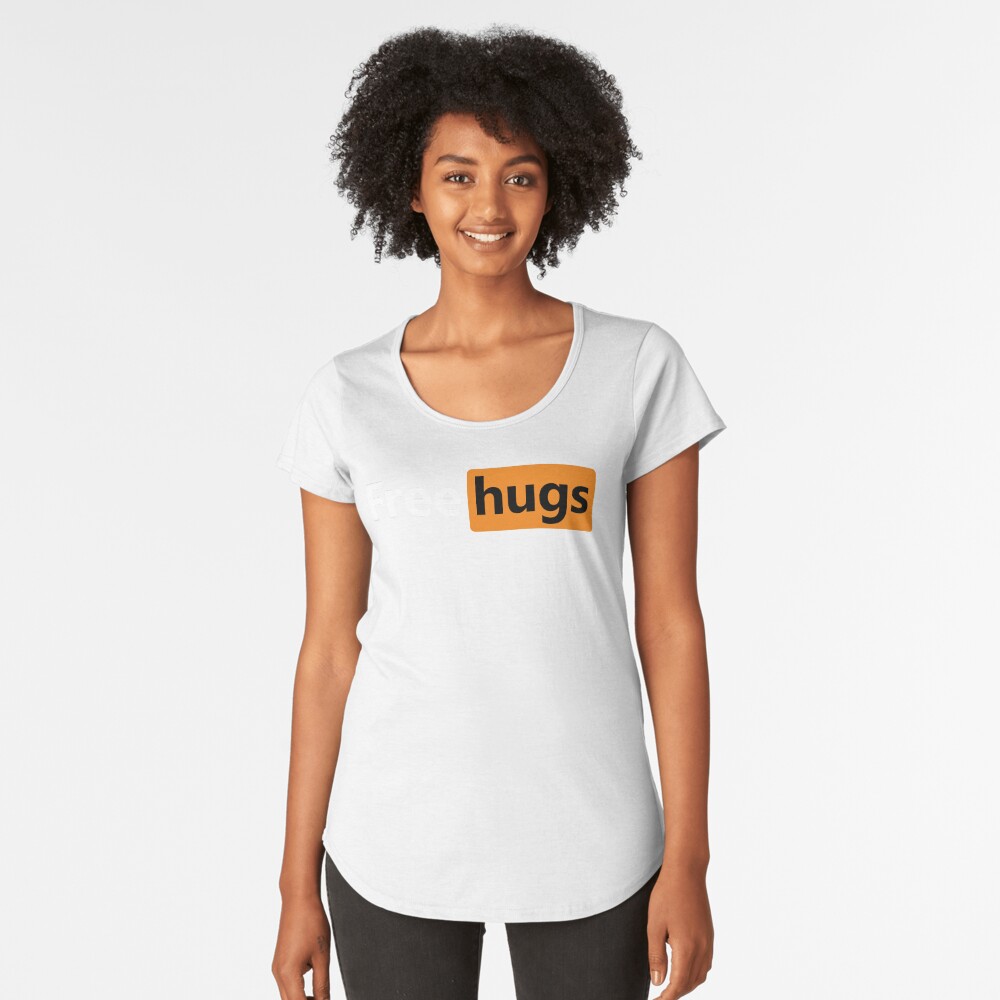 Free hugs t shirt girl clearance