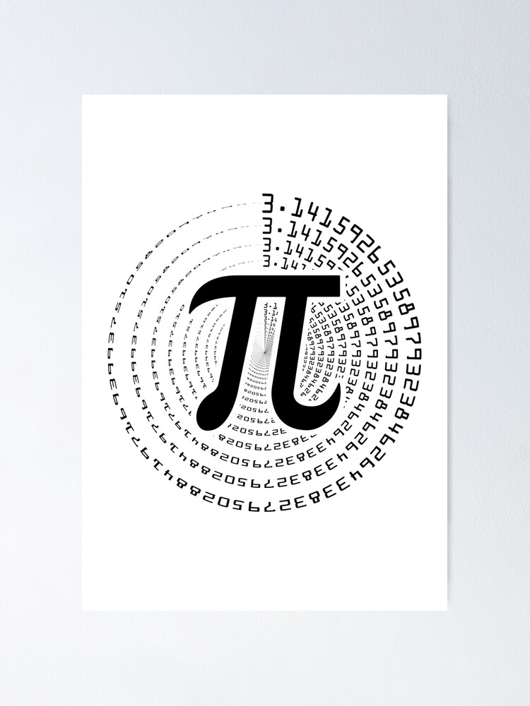 Pi Day Spiral 3,14 Pi Number Symbol Math Teacher Gifts Student Geek Gifts:  Best Gift