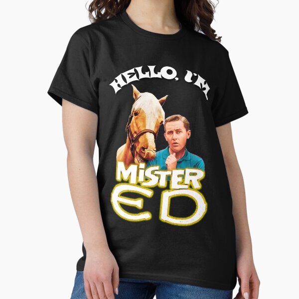 Vista previa del artículo con la obra «Idea de regalo Hola, soy el señor Ed y Wilbur. Regalo para Navidad.», diseñado y vendido por Joeypfannerstil.