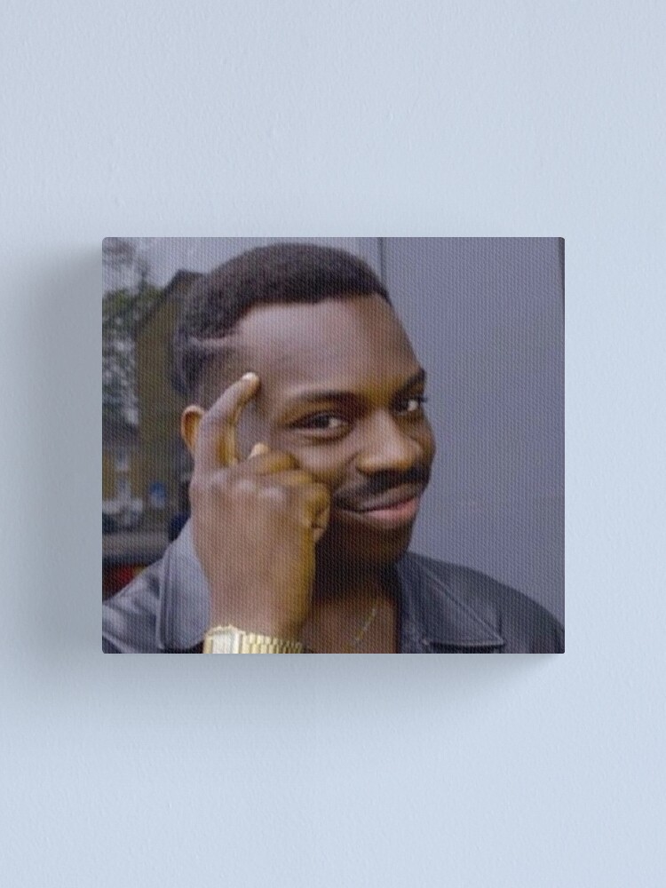 Alternate view of Roll Safe Thinking Meme Canvas Print