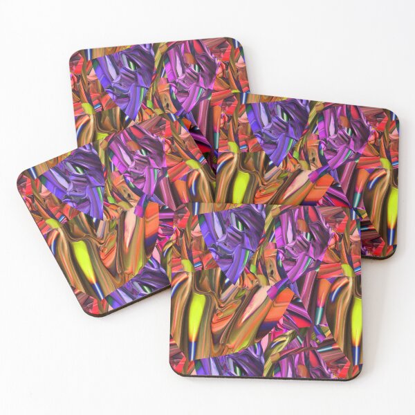 Item preview, Seamless order of stylized leaf designed and sold by Shape-And-Color.