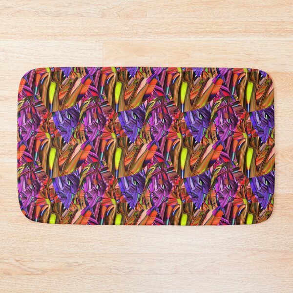 Item preview, Seamless order of stylized leaf designed and sold by Shape-And-Color.