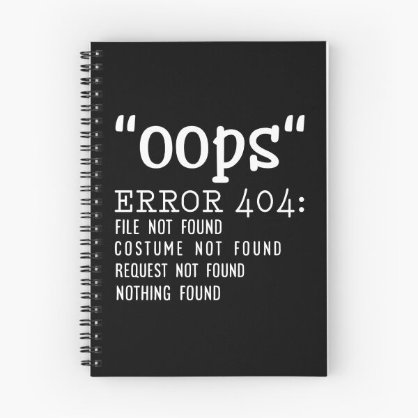 Item preview, Error 404 file not found. designed and sold by Umiska.