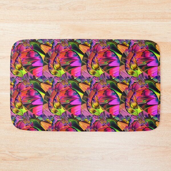 Item preview, Stylized leaves in acrilic mix color paint designed and sold by Shape-And-Color.
