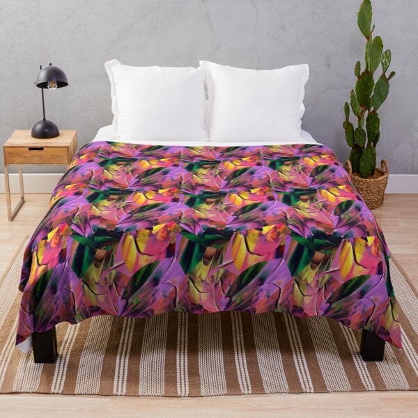 Item preview, Stylized leaves in acrilic paint designed and sold by Shape-And-Color.