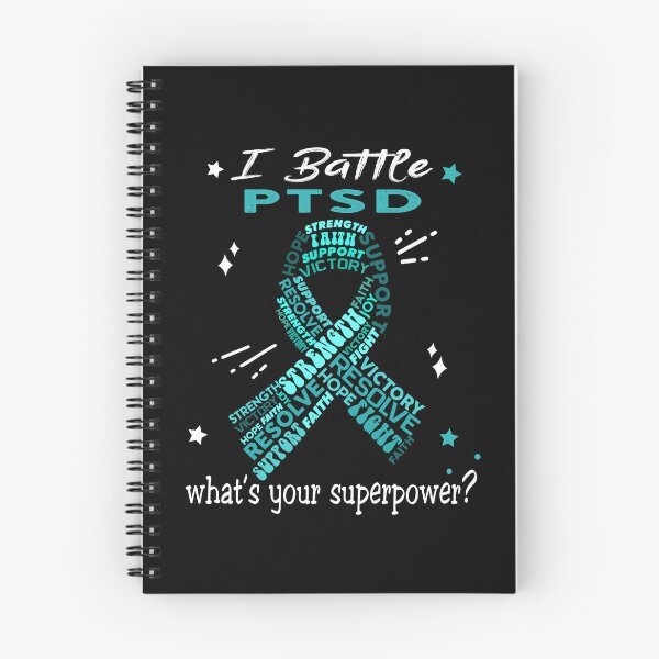Item preview, PTSD Warrior, I Battle PTSD What's Your Superpower? designed and sold by Greggwillard.