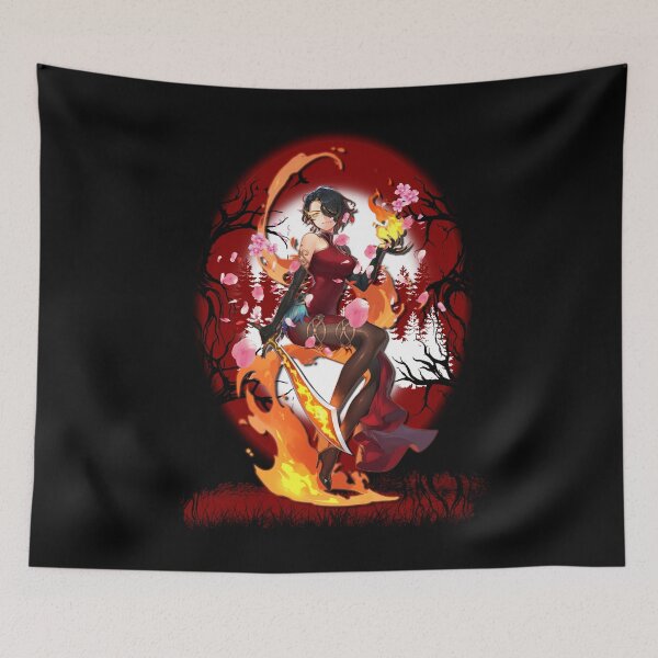Item preview, Cinder Fall anime character beautiful poster designed and sold by Correia6534.